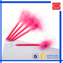 Promotional Gift School Stationery Christmas Celebration Feather Ball Pen